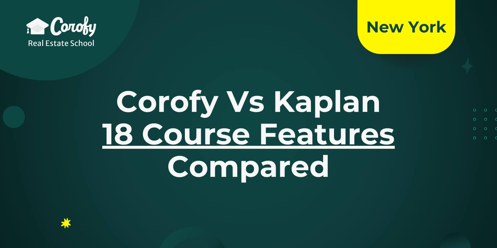 Corofy vs Kaplan - 18 Course Features Compared