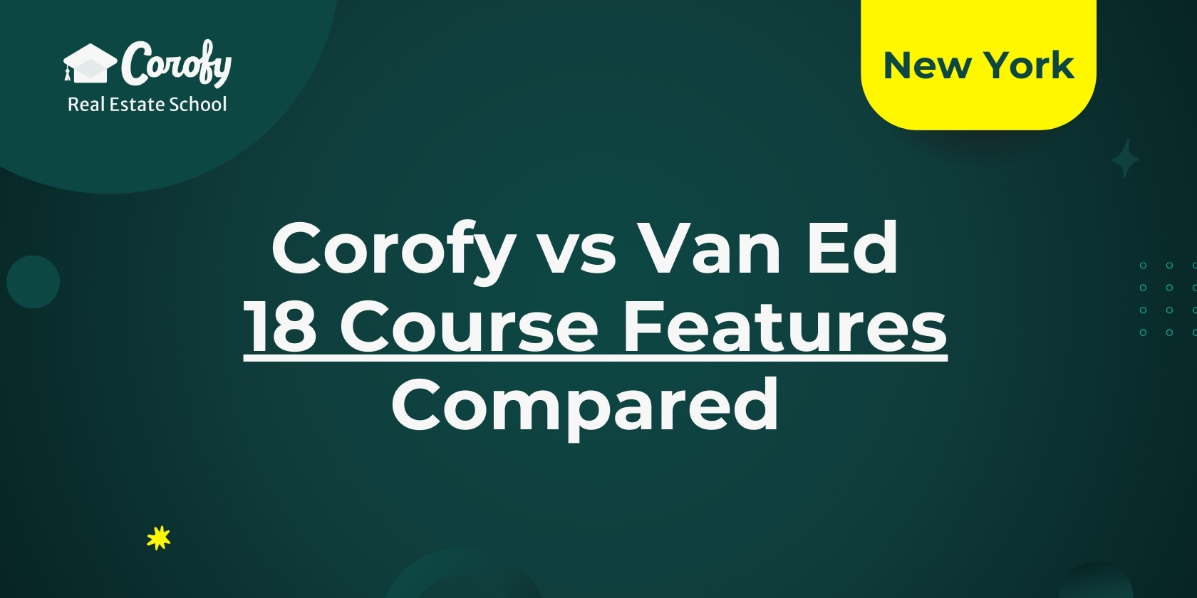 Corofy vs Van Ed - 18 Course Features Compared | Corofy