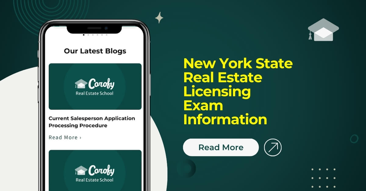 New York State Real Estate Licensing Exam Information