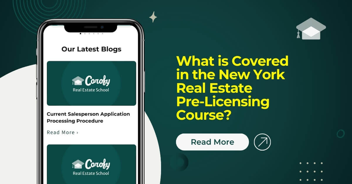 What is Covered in the New York Real Estate PreLicensing Course?