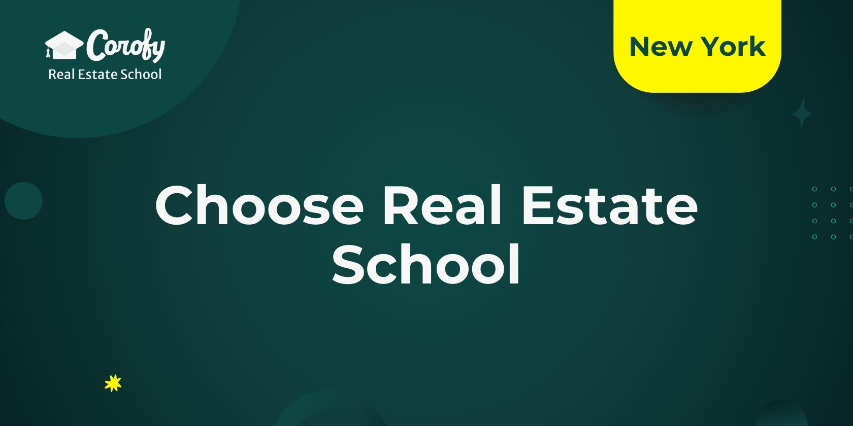 Choose Real Estate School