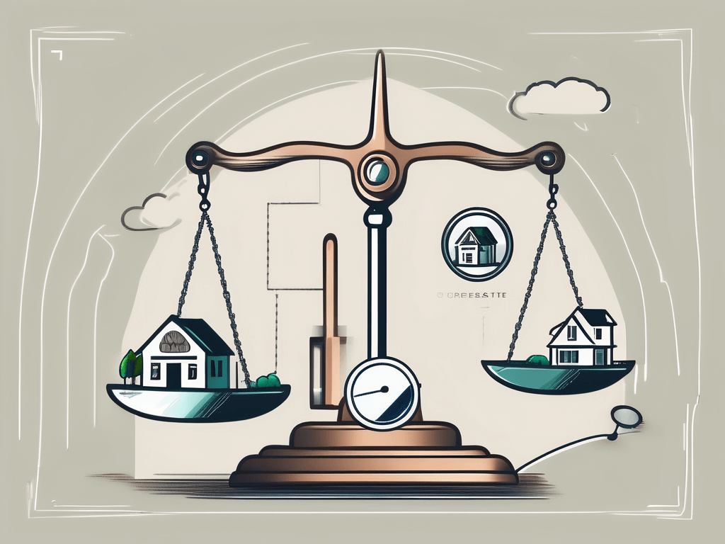 A traditional balance scale