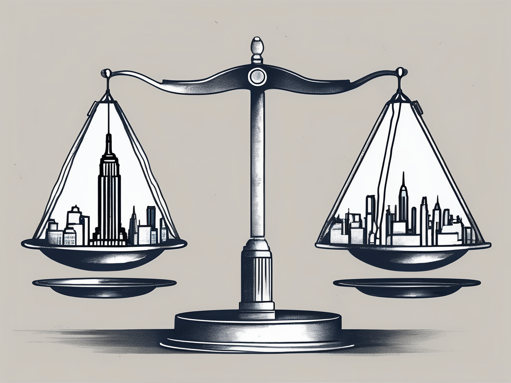 A balance scale